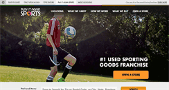 Desktop Screenshot of playitagainsports.com
